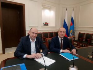 Евгений Солнцев встретился с Василием Десятковым