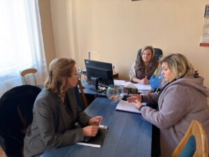 Вице-премьер Лариса Толстыкина посетила центры социального обслуживания населения в Макеевки и Донецке