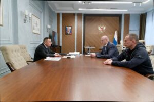 Евгений Солнцев обсудил с Иреком Файзуллиным ход восстановления Республики
