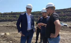 Владимир Ежиков посетил производственные участки Государственной корпорации «Недра»
