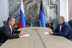Председатель Правительства Андрей Чертков провел рабочую встречу с вице-губернатор Ленобласти Николай Циганов