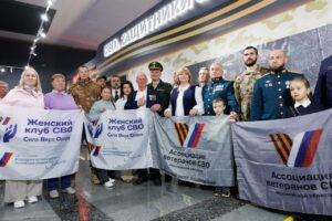 В Музее Победы при участии вице-премьера Ольги Макеевой увековечили имена Героев СВО