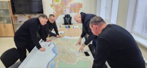 Евгений Солнцев и Марат Хуснуллин проверили работу объектов энергетики и оценили объемы восстановления многоквартрных домов
